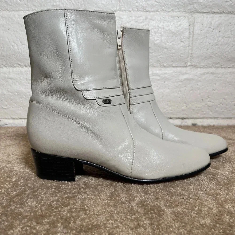 El Besserro Mens Casual Ankle Boots Zipper
